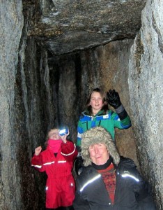 Grottmänniskor i Brandbergsgrottan 